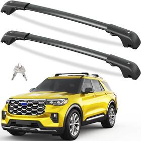 Ty4-8811 Tuyoung Heavy Duty Aluminum Roof Rack Cross Bars For 2020-2025 Ford Explorer
