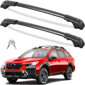 Ty4-8875 Tuyoung 220lbs Lockble Roof Rack Cross Bars Compatible With Subaru Outback Wilderness 20