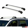 U004423 Omac Roof Rack Cross Bars Luggage Carrier Silver 8698797851329