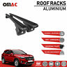 U007094 Omac Roof Rack Cross Bars Luggage Carrier Black 8698797797085