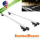 Unbranded Generic Us 49 Cnc Aluminum Silver Roof Rack Cross Bars Rail Carrier For Subaru Forester 49.8 3.3cm
