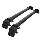 Unbranded Jeep Compass 2011-2014 With Vertical Side Bars Auxmart 2pcs Roof Rack Cross Bar 761315253405