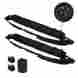 Unbranded Universal Self-inflatable Soft Travel Cargo Car Roof Top Carrier Rack Bars 75kg 0611165983079