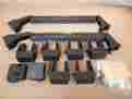 Us-250 Barrecrafters New Nos Locking 3 Pair Ski Rack For Unisport