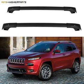 10528981 Usdeals For 2016-2017 Jeep Cherokee Top Roof Rack Cross Bars Cargo Storage Well-made