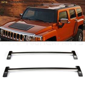 10528982 Usdeals For 2006-2010 Hummer H3 H3t Top Roof Rack Cross Bars Luggage Carrier With Lock