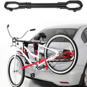 10031754 Usdealsparts Top Iron 60cm-80cm Adjustable Crossbar Bike Tube Frame Bicycle Adapter Black