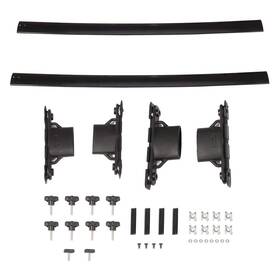 10098578 Usdealsparts Top Black Roof Rack Carrier Bar For 2008-2013 Toyota Highlander Aluminum X2
