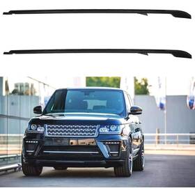 10098627 Usdealsparts Long Version Roof Rack Bars For 2007-09 Land Rover Discovery Lr3 Black Carrier