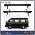 Pa10990301se Van 2 Bar Top Roof Racks Crossbar Rails Aluminum 51inch Ladder Rack Cargo Set