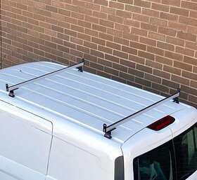 Roh124-45s Vantech Usa 2-pcs Bar Rack Cargo System For The Transit Connect 2014-2023 Silver
