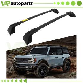 Vap-autoparts Vap11766400us Roof Rack Cross Bar Luggage Carrier Aluminum For 2021-2022 Ford Bronco