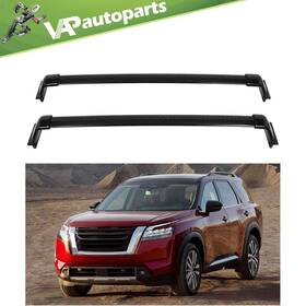 Vap11829000us Vap-autoparts Vap-auto Roof Rack For 22-23 Nissan Pathfinder Cross Bar Cargo Carrier Aluminum
