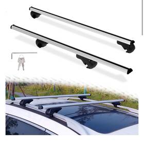 Jvb-d0001011f Varcozy 54 Inch Universal Roof Rack Cross Bars Adjustable Max 50ftft Lockable Aero Aluminum