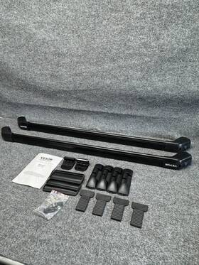 Hj-rb017-108cm Vevor 197988757870 Aluminum Roof Rack Cross Bars 41.3 Inch Adjustable 155 Lbs