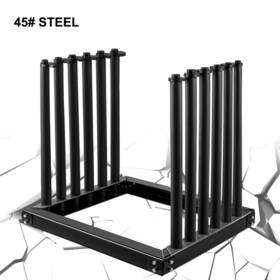 Vevor 617201581841 Windshield Glass Rack 5-lite Steel 24 Inch Truck With Pvc Foam And Lock System