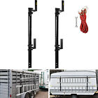 Cdhjczycgzb46p779 Vevor Side Ladder Rack Trailer 2 Pcsadjustable Exterior Wall Mount