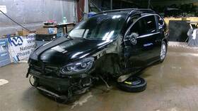 148.vw1l13 Volkswagen 2013 13 Vw Jetta Driver Left Roof Rail Rack Station Wagon 98187