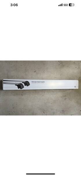 Ky-5456642 Volkswagen Vw Oem Atlas Cross Sport 2025-2026 Roof Rack Bars