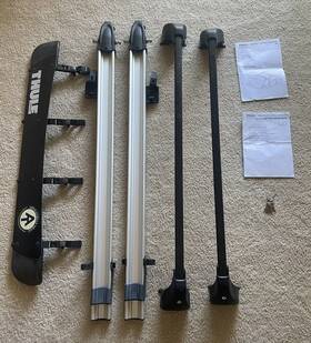 31213158 Volvo 2001-2009 S60 Roof Bars Bike Rack Thule Wind Deflector