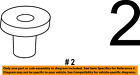 W714060s437 Ford Oem Roof Rack Rail Luggage Nut