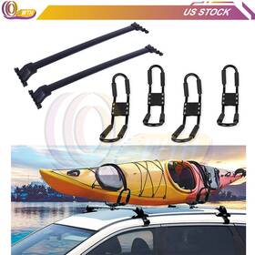 Wh8381340ee Whee 4 X Kayak Canoe Rack J Bar 2 Cross Travel Kit For 2009-2015 Honda Pilot