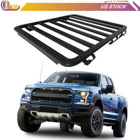 Wh11628611ee Wheeltech Roof Rack Basket Black For 15-23 Ford F-150 F150 Crew Modular Window Frames