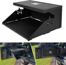 Wmqp-467 Wm-auto 2-tier Tailgate Table Foldable Cargo Shelf For Jeep Wrangler Jk Jl Jt 2007-2022