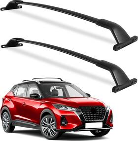 T99r1-srloa Wonderdriver Heavy Duty 220lb Roof Rack Cross Bars Nissan Kicks 2017-24 Aluminum Black