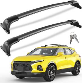 Wonderdriver Wd-084-12 Roof Rack Cross Bars 300lb Chevy Blazer 2019-2026 Black Heavy Duty