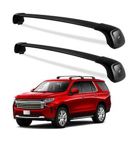 Wd-61 Wonderdriver Heavy Duty 330lb Roof Rack Cross Bars Compatible With Chevrolet Suburban And Ta