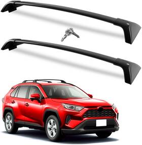 Wd07 Wonderdriver Lockable Roof Rack Cross Bars 260lbs Compatible With Toyota Rav4 2019-2025