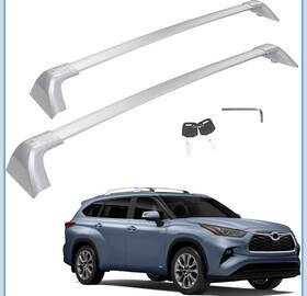 86231pm Wondertech Silver Roof Rack Crossbars Replacement For Toyota Highlander 20-25 Max 260 Lb