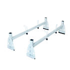 X217-wht Aa Products Hightop Square Van Ladder Rack High Roof Bar