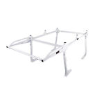 X219-sc-wht Aa Products Adjustable Full Size Pickup Utility Truck Ladder Rack