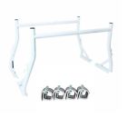 X35-8clamp-wht Aa Products Truck Rack With Matte White