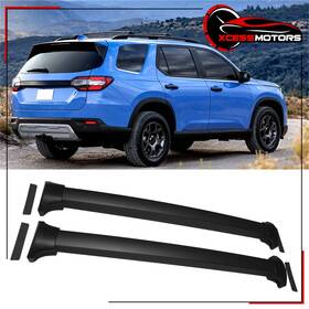 Xcs-5-rrcb-hp23oe-bk Xcessmotors Fits 23-26 Honda Pilot Oe Aluminum Roof Rack Cross Bars Luggage Carrier Add On