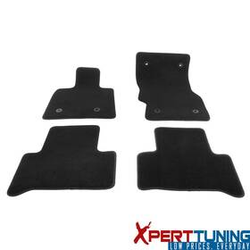 Xpt-cp295bk Xpert-tuning Fits 18-25 Alfa Romeo Stelvio Front Rear Floor Mats Anti-slip Carpet Nylon 4pcs