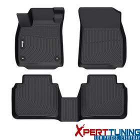 Xpt-cpd-ha23-1-bk Xpert-tuning Fits 23-25 Honda Accord 3d Molded Floor Mats Front Rear Carpets Tpe All Weather