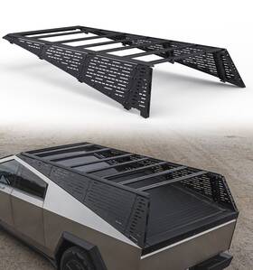 Tt-cbtp-g2-2 Xprite Aluminum Bed Rack Roof Cargo Racks System For 24-26 Tesla Cybertruck Full-frame