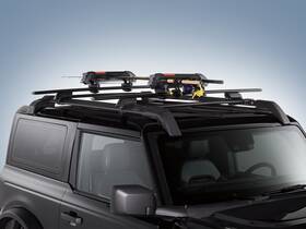 Vm1pz7855100e Yakima Vehicle Rooftop Secure Mounted Fishing Rod Roof Rack Carrier In Black