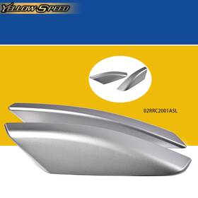 Yew57410 Yellowspeed 4pcs Roof Rack Bar Rail End Cover Shell Cap Fit For Toyota 4runner 03-09 Silver