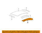Yf1z5451187aa Ford Oem 00-07 Taurus-frame