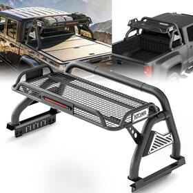 Aobr070048159 Yzona 660lb Sport Bar Bed Rack Roll Adjustable For Canyon/tundra/frontier/tacoma