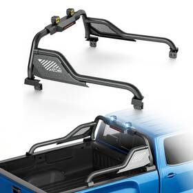 Frbr03053789 Yzona Adjustable Sport Roll Bar Truck Bed Rack With Led Lights For Tundra/tacoma/colorado