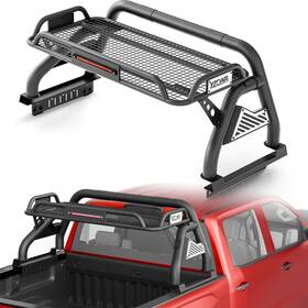 Trbr020047456 Yzona Adjustable Cargo Sport Roll Bar Bed Rack For 56 Inch -65 Width Range
