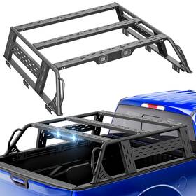 Trtc020027456 Yzona Overland Cargo Carrier Full-size Bed Racks For 1992-2025 Ford F150 750 Lbs