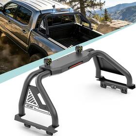 Tsbr030050123 Yzona 56 Inch -60 Adjustable Truck Bed Roll Bar With Led Lights For Gladiator Jt/tundra/titan
