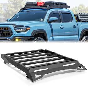Xrcr05034789 Yzona Fits For 2005-2023 Toyota Tacoma Crew Cab Overland Rooftop Luggage Holder 150lbs