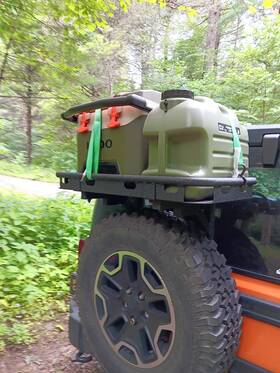 Y-xbcr-0004-fbm Yzona For Jeep Wrangler Jl Rear Cargo Basket On Oe Tailgate Compatible With 2018-20